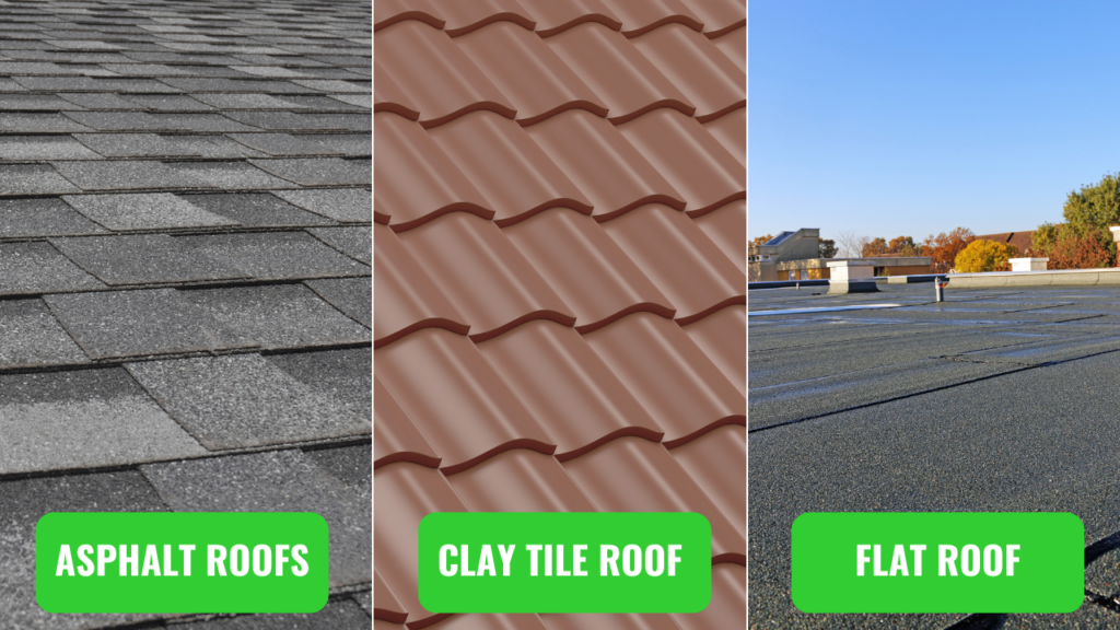Different Types of Roof Replacement